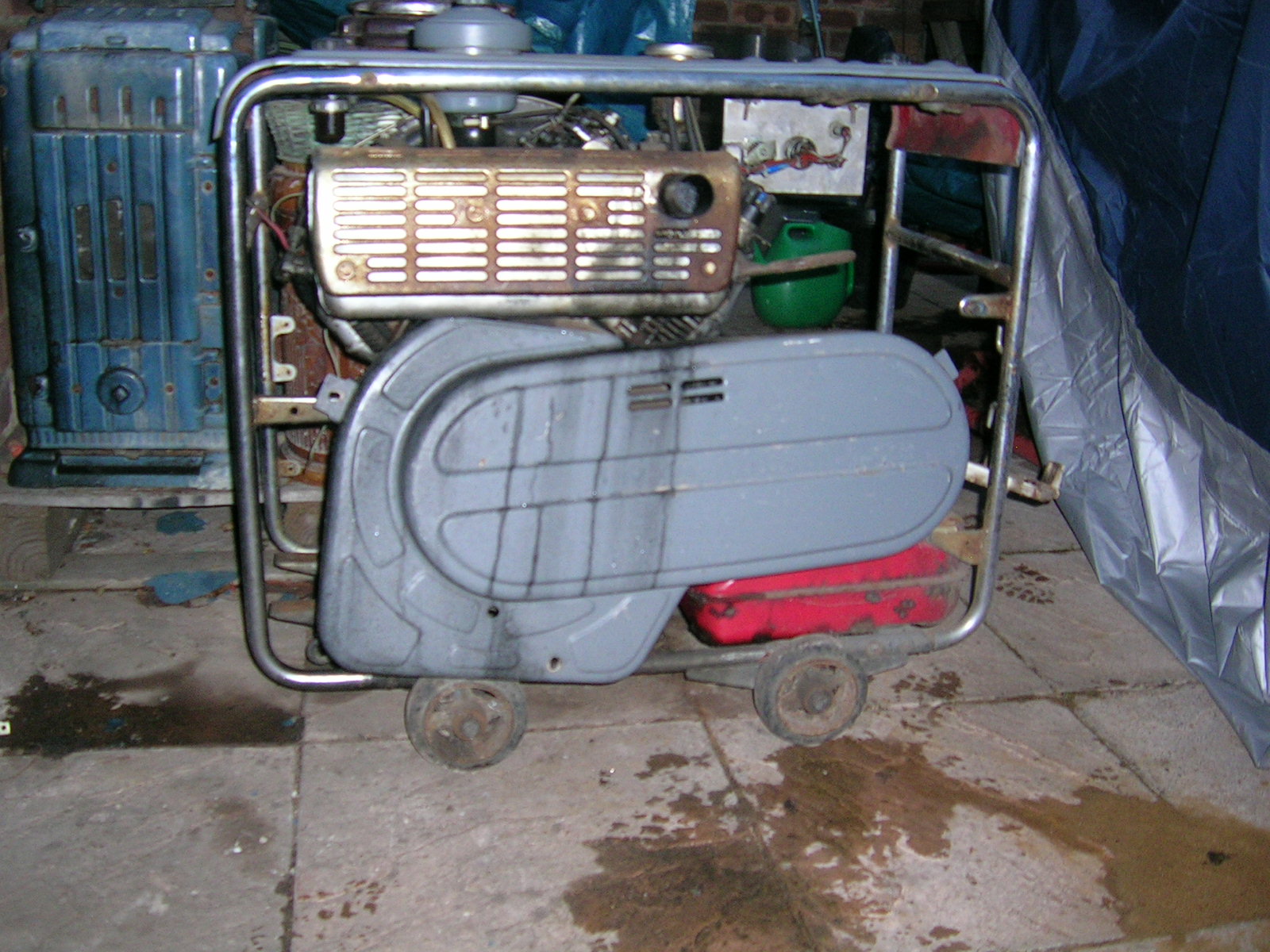 Honda v twin diesel generator